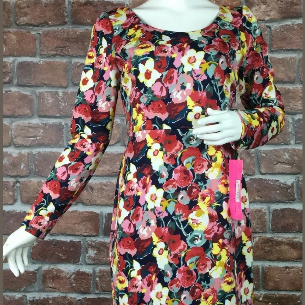 Betsey Johnson Dress Floral Print